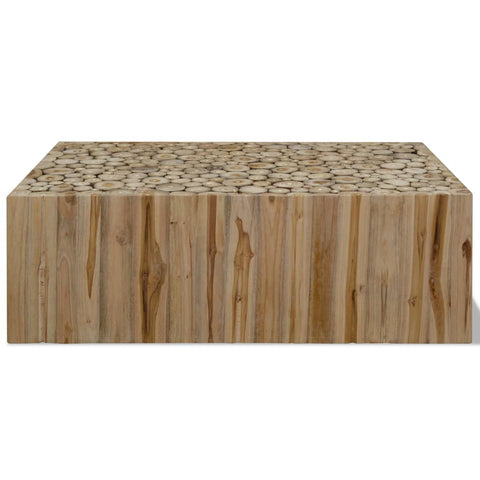 vidaXL Coffee Table Genuine Teak 90x50x30 cm
