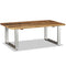 vidaXL Coffee Table Solid Reclaimed Wood 100x60x38 cm