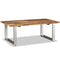 vidaXL Coffee Table Solid Reclaimed Wood 100x60x38 cm