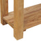vidaXL Console Table Solid Teak 120x30x80 cm