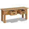 vidaXL Hall Bench Solid Teak 90x30x40 cm