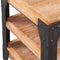 vidaXL Three Piece Living Room Furniture Set Solid Acacia Wood