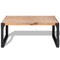 vidaXL Three Piece Living Room Furniture Set Solid Acacia Wood