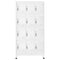 vidaXL Locker Cabinet with 12 Compartments 90x45x180 cm