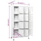 vidaXL Locker Cabinet with 12 Compartments 90x45x180 cm