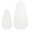 vidaXL Coffee Table Set 2 Pieces Solid Pinewood White