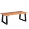 vidaXL Coffee Table Solid Acacia Wood 110x60x40 cm