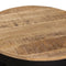 vidaXL Coffee Table Solid Rough Mango Wood 60x40 cm