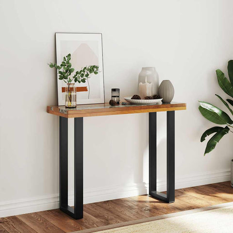 vidaXL Console Table Teak 100x35x75 cm