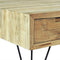 vidaXL Coffee Table 80x80x40 cm Solid Teak