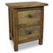 vidaXL Nightstand Solid Mahogany Wood 40x30x51 cm