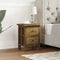 vidaXL Nightstand Solid Mahogany Wood 40x30x51 cm