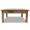 vidaXL Coffee Table Solid Mahogany Wood 98x73x45 cm