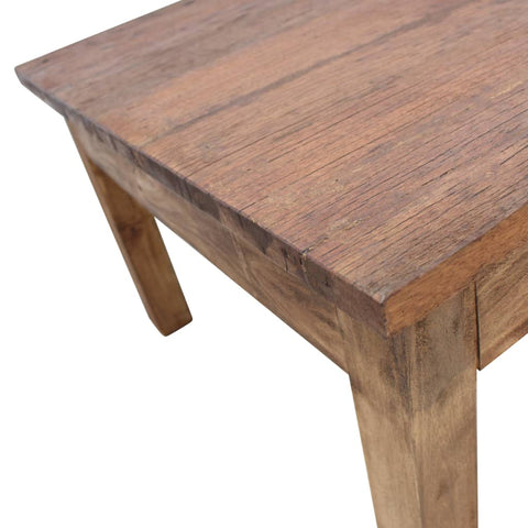 vidaXL Coffee Table Solid Mahogany Wood 98x73x45 cm
