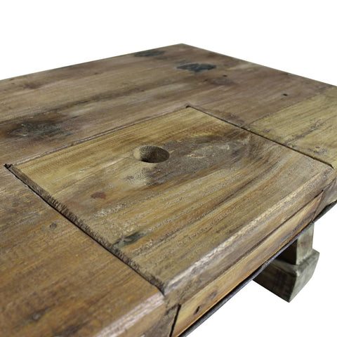 vidaXL Coffee Table Mixed Recycled Wood 90x50x35 cm