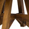 vidaXL Coffee Table Solid Reclaimed Wood 60x45 cm White