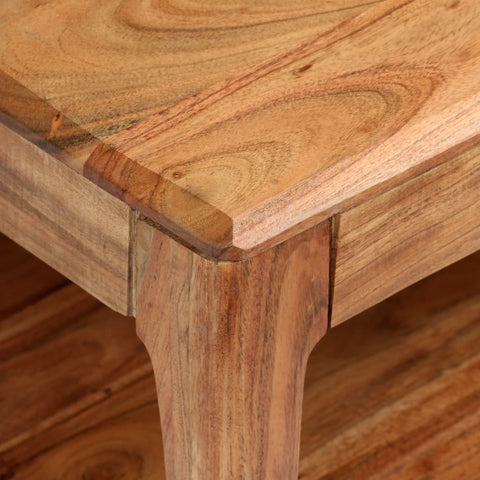 vidaXL Coffee Table Solid Wood 88x50x38 cm