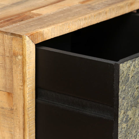 vidaXL Coffee Table Solid Reclaimed Teak 90x65x40 cm