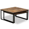 vidaXL Nesting Coffee Table Set 2 Pieces Solid Reclaimed Teak