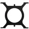 vidaXL Coffee Table Legs 2 pcs O-Frame Cast Iron