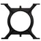 vidaXL Coffee Table Legs 2 pcs O-Frame Cast Iron