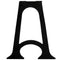 vidaXL Dining Table Legs 2 pcs with Arched Base A-Frame Cast Iron