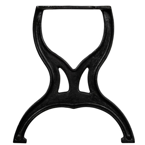 vidaXL Bench Legs 2 pcs X-Frame Cast Iron