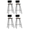 vidaXL Bar Set 5 Piece Solid Reclaimed Wood