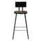 vidaXL Bar Set 3 Piece Solid Reclaimed Wood Multicolour