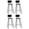 vidaXL Bar Set 5 Piece Solid Reclaimed Wood Multicolour