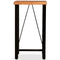 vidaXL Bar Table Solid Acacia Wood 60x60x107 cm