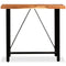 vidaXL Bar Table Solid Acacia Wood 120x60x107 cm