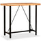 vidaXL Bar Table Solid Acacia Wood 120x60x107 cm