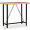 vidaXL Bar Table Solid Acacia Wood 120x60x107 cm