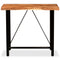 vidaXL Bar Table Solid Acacia Wood 120x60x107 cm