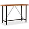 vidaXL Bar Table Solid Acacia Wood 150x70x107 cm