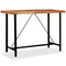 vidaXL Bar Table Solid Acacia Wood 150x70x107 cm