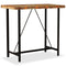 vidaXL Bar Table Solid Reclaimed Wood 120x60x107 cm