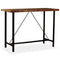 vidaXL Bar Table Solid Reclaimed Wood 150x70x107 cm
