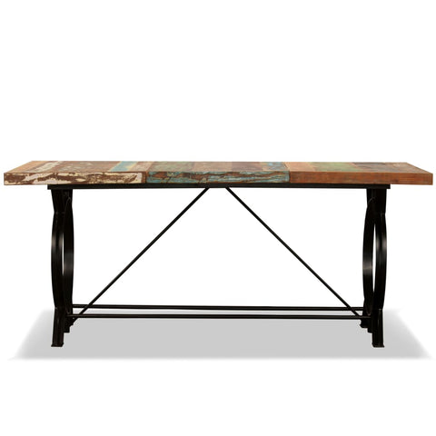 vidaXL Dining Table Solid Reclaimed Wood 180 cm