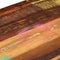 vidaXL Coffee Table with 3 Drawers Solid Reclaimed Wood 100x50x35 cm