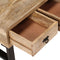 vidaXL Coffee Table with 3 Drawers Solid Mango Wood 90x50x35 cm
