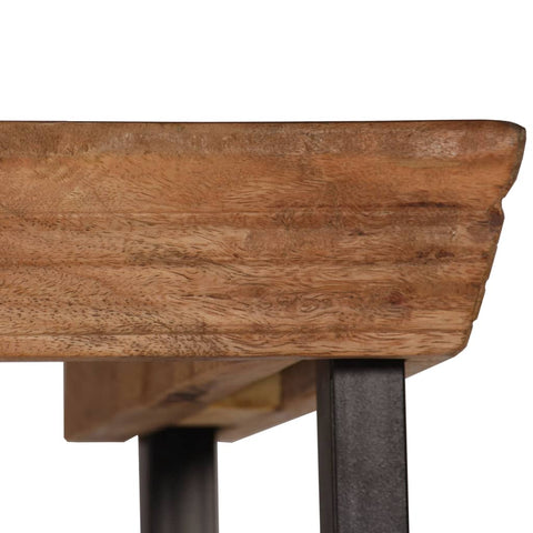 vidaXL Sideboard with Shelves Solid Mango Wood 65x30x180 cm