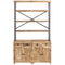 vidaXL Sideboard with Shelves Solid Mango Wood 120x35x200 cm