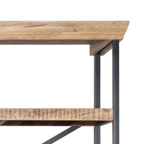 vidaXL Sideboard with Shelves Solid Mango Wood 120x35x200 cm