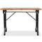 vidaXL Dining Table Solid Fir Wood Top 122x65x82 cm