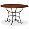 vidaXL Dining Table Solid Acacia Wood with Honey Finish 120x76 cm