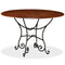 vidaXL Dining Table Solid Acacia Wood with Honey Finish 120x76 cm