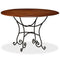 vidaXL Dining Table Solid Acacia Wood with Honey Finish 120x76 cm