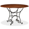vidaXL Dining Table Solid Acacia Wood with Honey Finish 120x76 cm